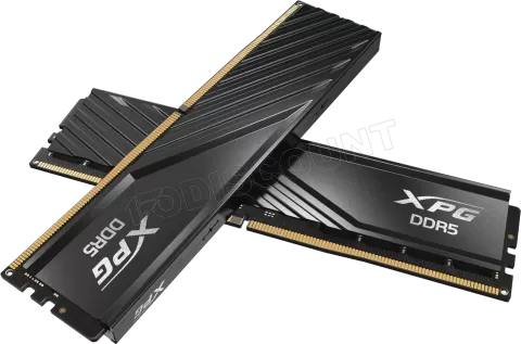 Photo de Kit Barrettes mémoire 32Go (2x16Go) DIMM DDR5 Adata XPG Lancer Blade 6400MHz (Noir)