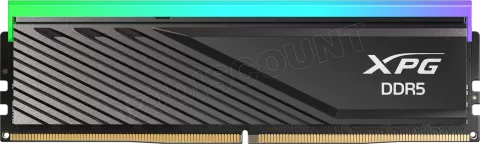 Photo de Kit Barrettes mémoire 32Go (2x16Go) DIMM DDR5 Adata XPG Lancer Blade RGB 6400MHz (Noir)