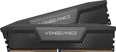 Photo de Kit Barrettes mémoire 32Go (2x16Go) DIMM DDR5 Corsair Vengeance 6000MHz CL30 AMD Expo (Noir)