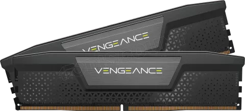 Photo de Kit Barrettes mémoire 32Go (2x16Go) DIMM DDR5 Corsair Vengeance 6000MHz CL36 (Noir)