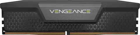 Photo de Kit Barrettes mémoire 32Go (2x16Go) DIMM DDR5 Corsair Vengeance  6000MHz CL36 (Noir)