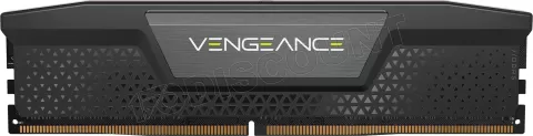 Photo de Kit Barrettes mémoire 32Go (2x16Go) DIMM DDR5 Corsair Vengeance 6400MHz (Noir)