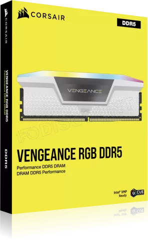 Kit Barrettes mémoire 32Go (2x16Go) DIMM DDR5 Corsair Vengeance