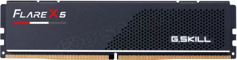 Photo de Kit Barrettes mémoire 32Go (2x16Go) DIMM DDR5 G.Skill Flare X5 6000MHz AMD Expo (Noir)