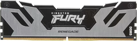 Photo de Kit Barrettes mémoire 32Go (2x16Go) DIMM DDR5 Kingston Fury Renegade  6400MHz (Noir)