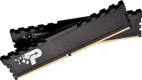 Photo de Kit Barrettes mémoire 32Go (2x16Go) DIMM DDR5 Patriot Signature Line Premium  5600MHz (Noir)