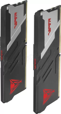 Photo de Kit Barrettes mémoire 32Go (2x16Go) DIMM DDR5 Patriot Viper Venom 5600MHz (Noir)