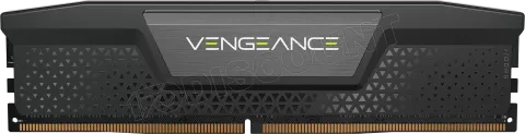 Photo de Kit Barrettes mémoire 96Go (2x48Go) DIMM DDR5 Corsair Vengeance 6400MHz (Noir)