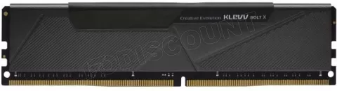 Photo de Kit Barrettes mémoire RAM DDR4 16Go (2x8Go) Klevv BOLT X  3200Mhz (Noir)