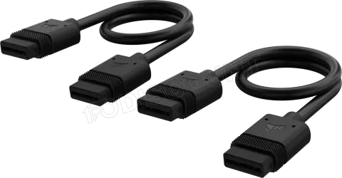 Photo de Kit de 5 Câbles de connexion Corsair iCue Link (Noir)