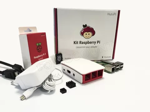 Photo de Kit de démarrage Raspberry Pi 3 Type B+ Noobs