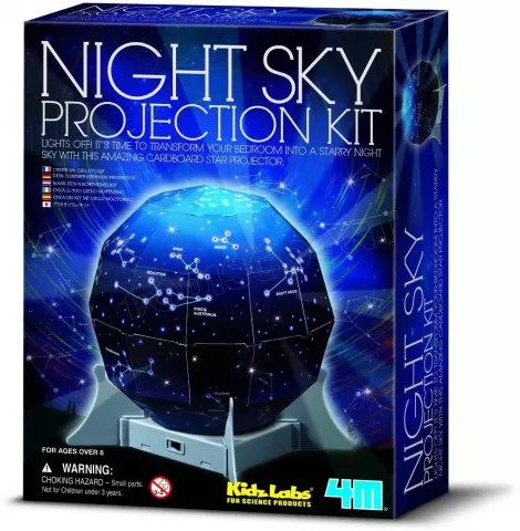 Photo de Kit de fabrication 4M KidzLabs Projection d'une Nuit Etoilée