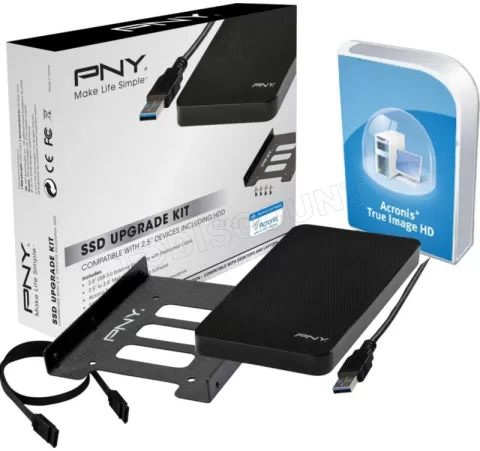 Photo de Kit de mise à niveau PNY SSD 2,5" - USB 3.0