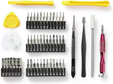 Kit d'outils pour réparation de smartphones Nedis 51 pièces à prix bas