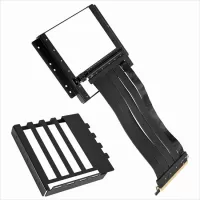 Support vertical carte graphique pour o11 dynamic evo avec riser pcie 4.0  (noir) O11DE-1X - Conforama