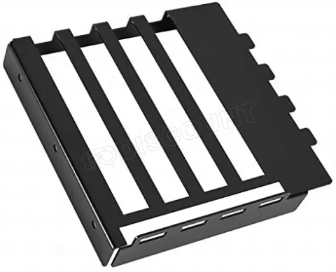 Photo de Kit Riser PCIe 4.0 16X Lian-Li pour O11 Dynamic Evo avec support vertical et nappe 20cm (Noir)