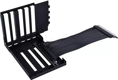 Photo de Kit Riser PCIe 4.0 16X Lian-Li pour O11 Dynamic XL avec support vertical et nappe 20cm (Noir)