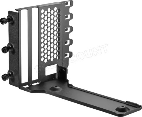 Photo de Kit Riser PCIe 4.0 16X Phanteks Gen4 II avec support vertical et nappe 22cm (Noir)