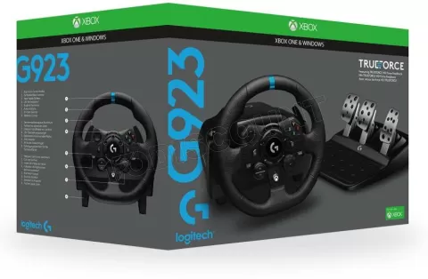 Photo de Kit Volant + Pédalier Logitech G923 TrueForce Racing System Xbox/PC
