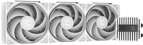 Photo de Kit Waterccoling AIO Zalman Alpha2 V2 RGB - 360mm (Blanc)