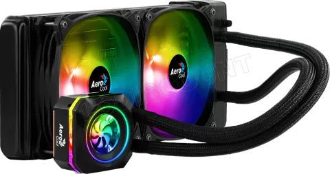 Photo de Kit Watercooling Aerocool Pulse L240F Halo RGB