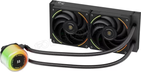 Photo de Kit Watercooling AIO 1stPlayer CC RGB - 240mm (Noir)