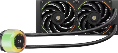 Photo de Kit Watercooling AIO 1stPlayer CC RGB - 240mm (Noir)