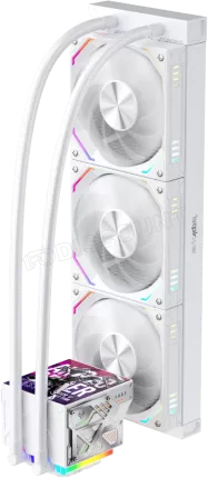 Photo de Kit Watercooling AIO 1stPlayer FT RGB - 360mm (Blanc)