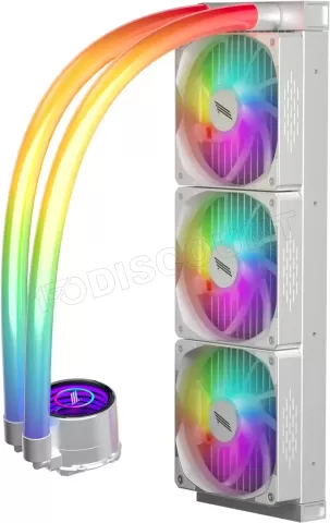 Photo de Kit Watercooling AIO 1stPlayer MT Infinite Space RGB - 360mm (Blanc)