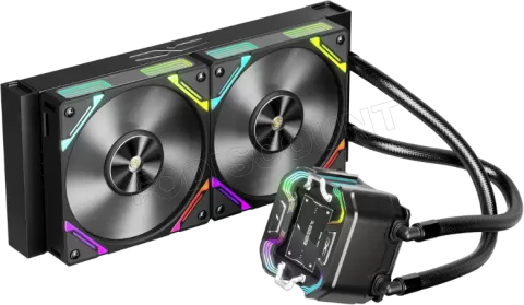 Photo de Kit Watercooling AIO 1stPlayer X-240 ARGB - 240mm (Noir)
