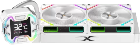 Photo de Kit Watercooling AIO 1stPlayer X-240E RGB - 240mm (Blanc)