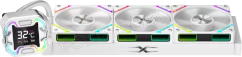 Photo de Kit Watercooling AIO 1stPlayer X-360E RGB - 360mm (Blanc)
