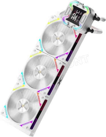 Photo de Kit Watercooling AIO 1stPlayer X-360E RGB - 360mm (Blanc)