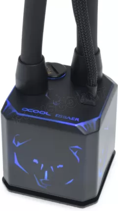 Photo de Kit Watercooling AIO Alphacool Eisbaer Aurora RGB - 420mm (Noir)