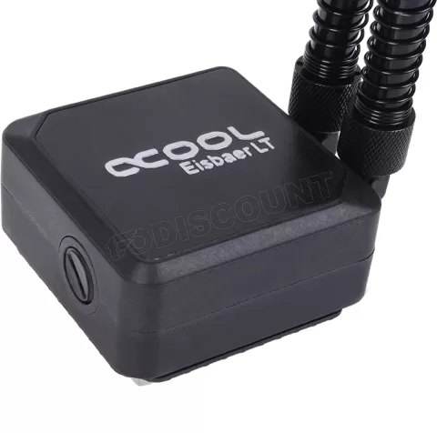 Photo de Kit Watercooling AIO Alphacool Eisbaer LT - 240mm (Noir)