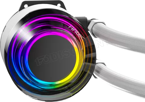 Photo de Kit Watercooling AIO Antec Vortex Lum RGB - 360mm (Blanc)