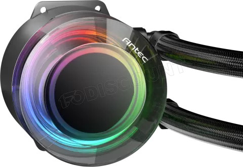 Photo de Kit Watercooling AIO Antec Vortex Lum RGB - 360mm (Noir)