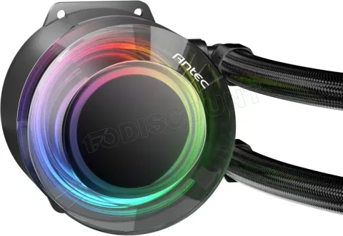 Photo de Kit Watercooling AIO Antec Vortex RGB - 360mm (Noir)