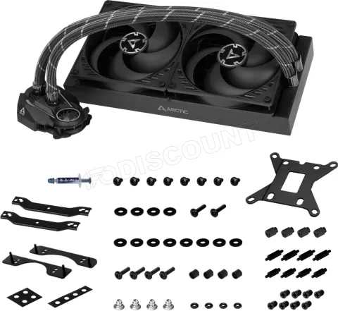 Photo de Kit Watercooling AIO Arctic Liquid Freezer II - 280mm (Noir)