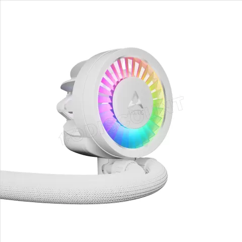 Photo de Kit Watercooling AIO Arctic Liquid Freezer III Pro RGB - 280mm (Blanc)