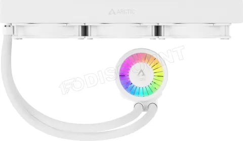 Photo de Kit Watercooling AIO Arctic Liquid Freezer III RGB - 360mm (Blanc)