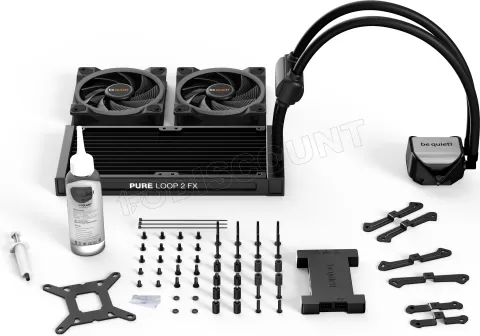 Photo de Kit Watercooling AIO Be Quiet Pure Loop 2 FX RGB - 240mm (Noir) #bqsince02