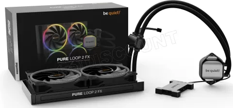 Photo de Kit Watercooling AIO Be Quiet Pure Loop 2 FX RGB - 280mm (Noir) #bqsince02