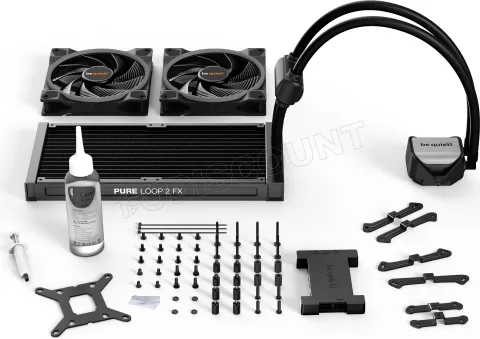 Photo de Kit Watercooling AIO Be Quiet Pure Loop 2 FX RGB - 280mm (Noir) #bqsince02