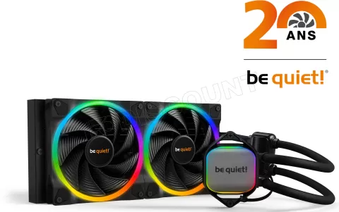 Photo de Kit Watercooling AIO Be Quiet Pure Loop 2 FX RGB - 280mm (Noir) #bqsince02