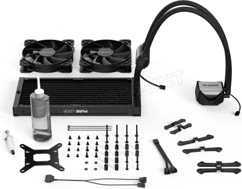 Photo de Kit Watercooling AIO be quiet! Pure Loop 280mm (Noir)