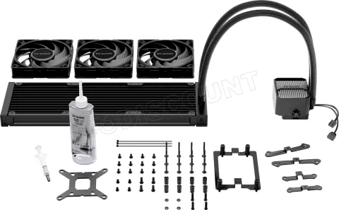 Photo de Kit Watercooling AIO be quiet! Silent Loop 3 RGB - 360mm (Noir)