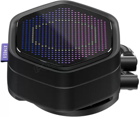 Photo de Kit Watercooling AIO Cooler Master MasterLiquid Atmos II Pixel LED RGB - 240mm (Noir)