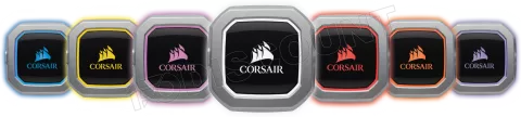 Photo de Kit Watercooling AIO Corsair Hydro Series H115i Pro RGB - 280mm (Noir)
