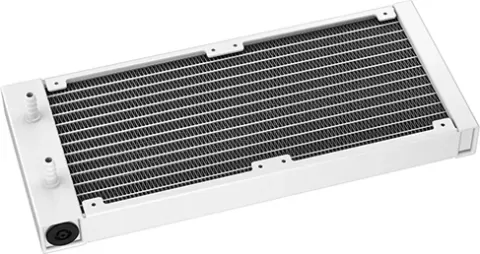 Photo de Kit Watercooling AIO DeepCool LE V2 RGB - 240mm (Blanc)